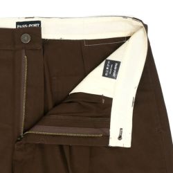 PASS~PORT PANTS パスポート パンツ ジーンズ LEAGUES CLUB R41 BROWN スケートボード スケボー 3