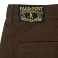 PASS~PORT PANTS パスポート パンツ ジーンズ LEAGUES CLUB R41 BROWN スケートボード スケボー 5