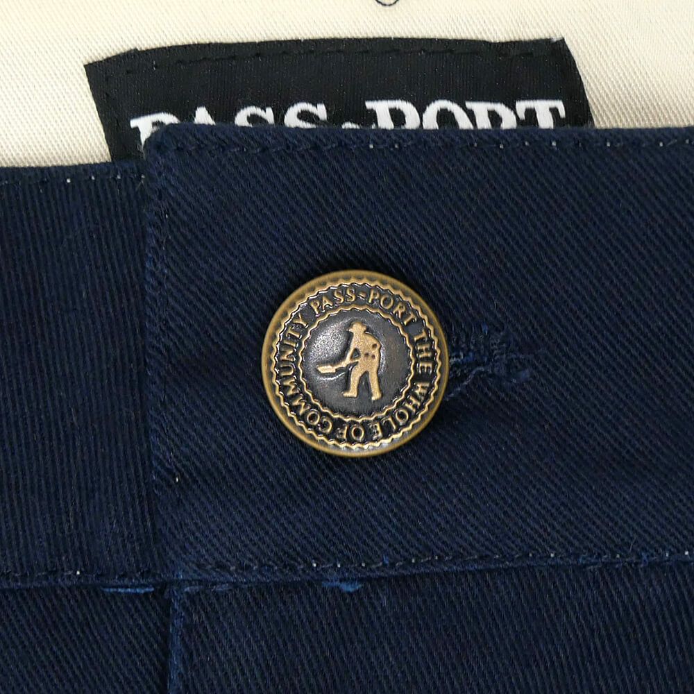 PASS~PORT PANTS パスポート パンツ ジーンズ LEAGUES CLUB R41 NAVY スケートボード スケボー 2