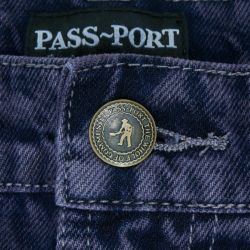 PASS~PORT JEANS パスポート パンツ ジーンズ DENIM WORKERS CLUB PURPLE OVER DYE スケートボード スケボー 2