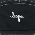  LESQUE CAP レスケ キャップ OG LOGO NYLON WHITE LINE BLACK/WHITE スケートボード スケボー 4