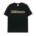 ALLTIMERS T-SHIRT オールタイマーズ Tシャツ TIMES BLACK スケートボード スケボー 1