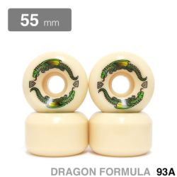 POWELL PERALTA WHEEL パウエルペラルタ ウィール DRAGON FORMULA（DF）93A DRAGONS 55mm x 35mm スケートボード スケボー