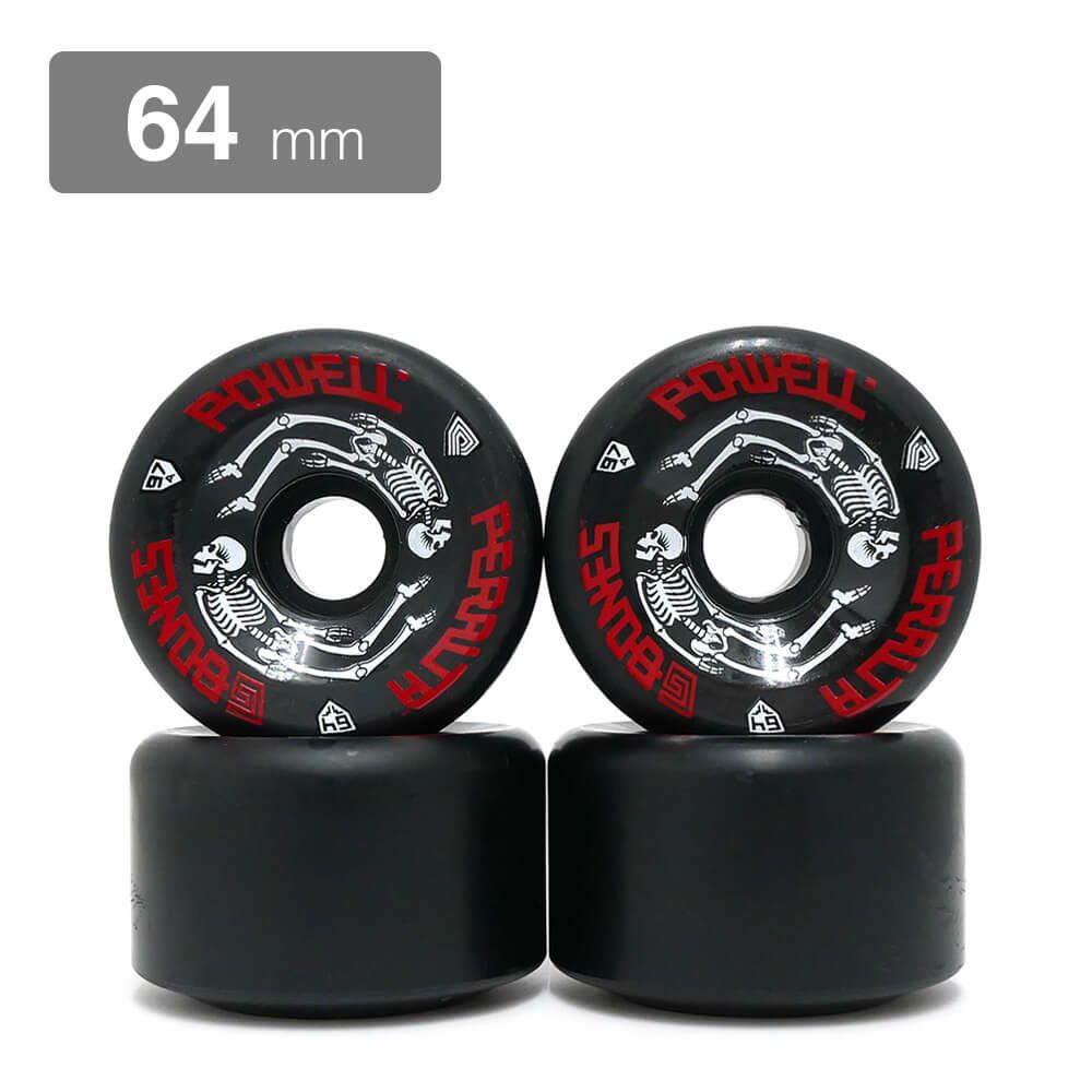 POWELL PERALTA WHEEL パウエルペラルタ ウィール G-BONES 97A 黒 64mm スケートボード スケボー