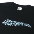 CHAOS FISHING CLUB T-SHIRT カオスフィッシングクラブ Tシャツ NISHIKI CREWNECK BLACK スケートボード スケボー 2
