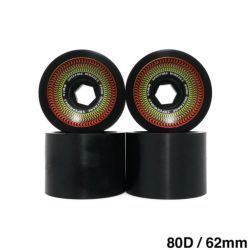 SPITFIRE WHEEL スピットファイヤー ソフトウィール（クルーザー） 80HD SUPERWIDES 黒 62mm スケートボード スケボー