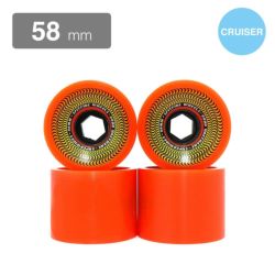 SPITFIRE WHEEL スピットファイヤー ソフトウィール（クルーザー） 80HD SUPERWIDES オレンジ 58mm スケートボード スケボー