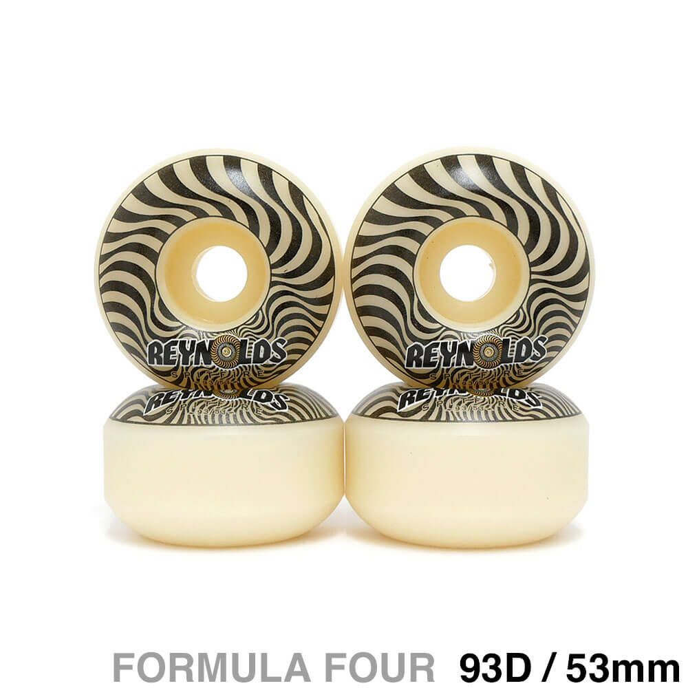 SPITFIRE WHEEL スピットファイヤー ウィール FORMULA FOUR (F4) CLASSIC 93D ANDREW REYNOLDS SOFT SLIDERS 53mm スケートボード スケボー