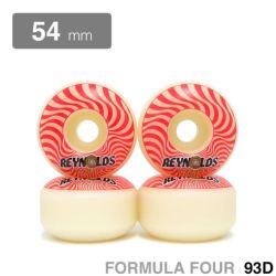 SPITFIRE WHEEL スピットファイヤー ウィール FORMULA FOUR (F4) CLASSIC 93D ANDREW REYNOLDS SOFT SLIDERS 54mm スケートボード スケボー