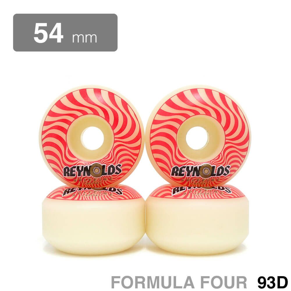 SPITFIRE WHEEL スピットファイヤー ウィール FORMULA FOUR (F4) CLASSIC 93D ANDREW REYNOLDS SOFT SLIDERS 54mm スケートボード スケボー