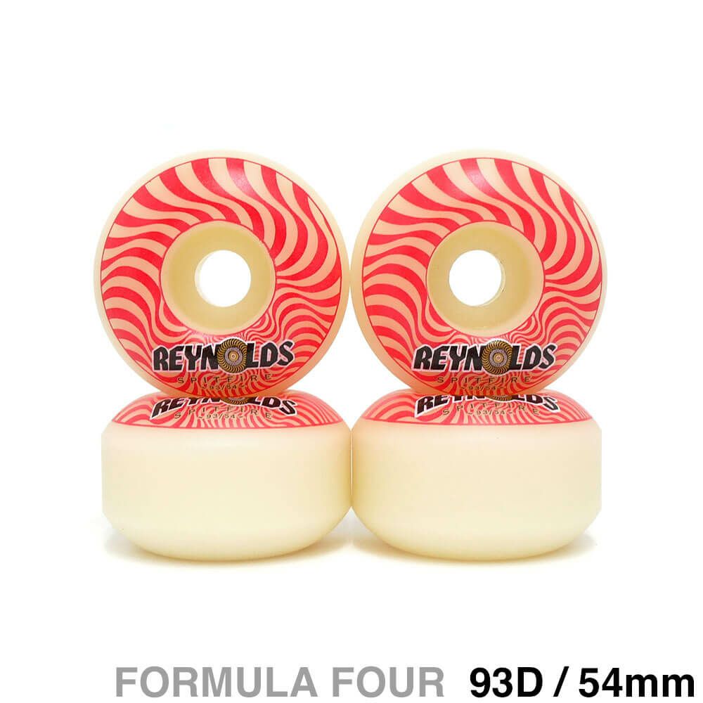 SPITFIRE WHEEL スピットファイヤー ウィール FORMULA FOUR (F4) CLASSIC 93D ANDREW REYNOLDS SOFT SLIDERS 54mm スケートボード スケボー