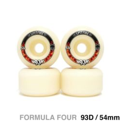 SPITFIRE WHEEL スピットファイヤー ウィール FORMULA FOUR (F4) RADIALS 93D SOFT SLIDERS 54mm スケートボード スケボー