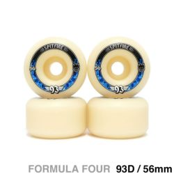 SPITFIRE WHEEL スピットファイヤー ウィール FORMULA FOUR (F4) RADIALS 93D SOFT SLIDERS 56mm スケートボード スケボー