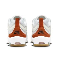 NIKE SB SHOES ナイキSB シューズ スニーカー AIR MAX ISHOD FB2393-103 WHITE/ORANGE/WHITE スケートボード スケボー 2