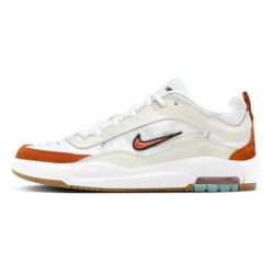 NIKE SB SHOES ナイキSB シューズ スニーカー AIR MAX ISHOD FB2393-103 WHITE/ORANGE/WHITE スケートボード スケボー 3