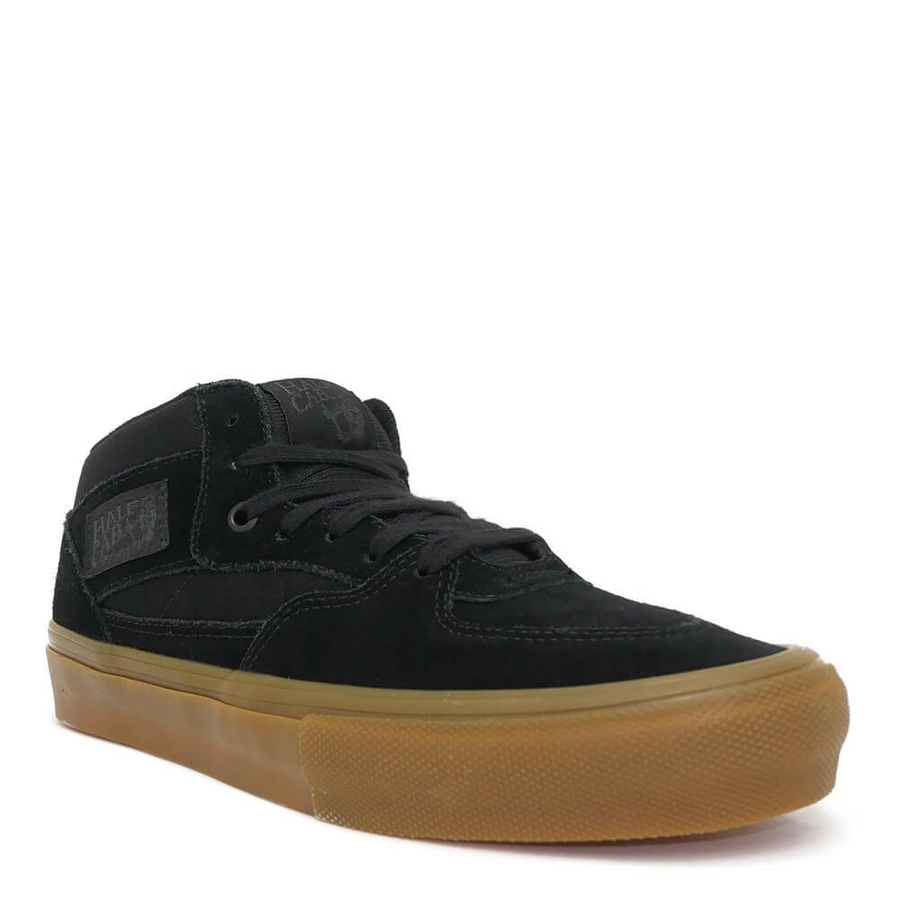 VANS SHOES バンズ シューズ スニーカー SKATE HALF CAB BLACK/GUM（US企画） スケートボード スケボー