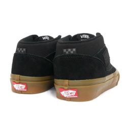 VANS SHOES バンズ シューズ スニーカー SKATE HALF CAB BLACK/GUM（US企画） スケートボード スケボー 2