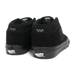 VANS SHOES バンズ シューズ スニーカー SKATE HALF CAB BLACK/BLACK（US企画） スケートボード スケボー 2