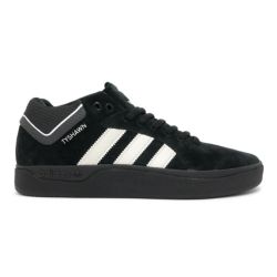 ADIDAS SHOES アディダス シューズ スニーカー TYSHAWN IG4113 BLACK/ZERO METALIC スケートボード スケボー 3