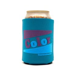 COLOR COMMUNICATIONS COOZIE カラーコミュニケーションズ ドリンククーラー BAZOOKA RETRO NEON BLUE スケートボード スケボー 