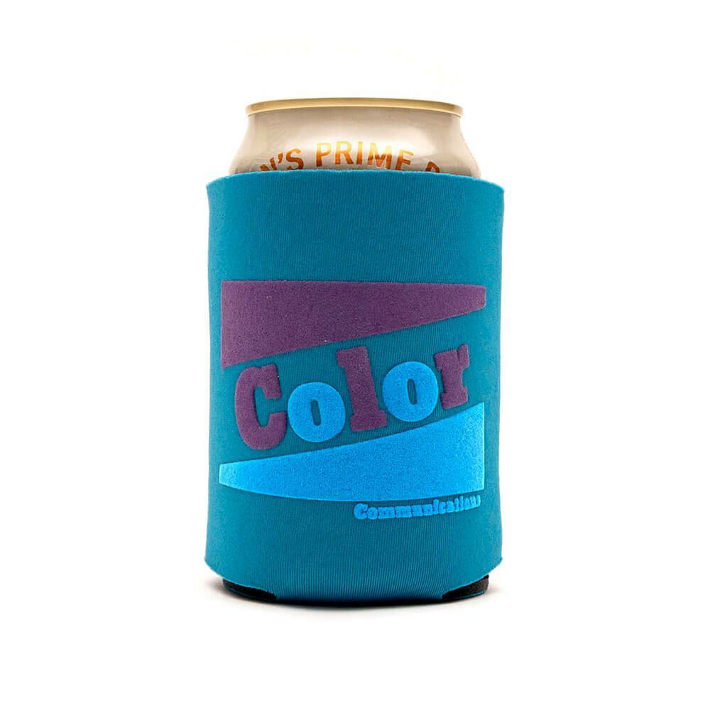 COLOR COMMUNICATIONS COOZIE カラーコミュニケーションズ ドリンククーラー BAZOOKA RETRO NEON BLUE スケートボード スケボー 