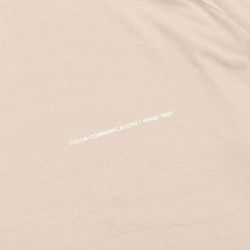 COLOR COMMUNICATIONS LONG SLEEVE カラーコミュニケーションズ 7分袖Tシャツ HANDWRITE CHAIN LETTER STONE スケートボード スケボー 2