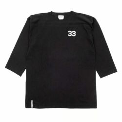 COLOR COMMUNICATIONS LONG SLEEVE カラーコミュニケーションズ 7分袖Tシャツ 33 DEPT. BLACK スケートボード スケボー 