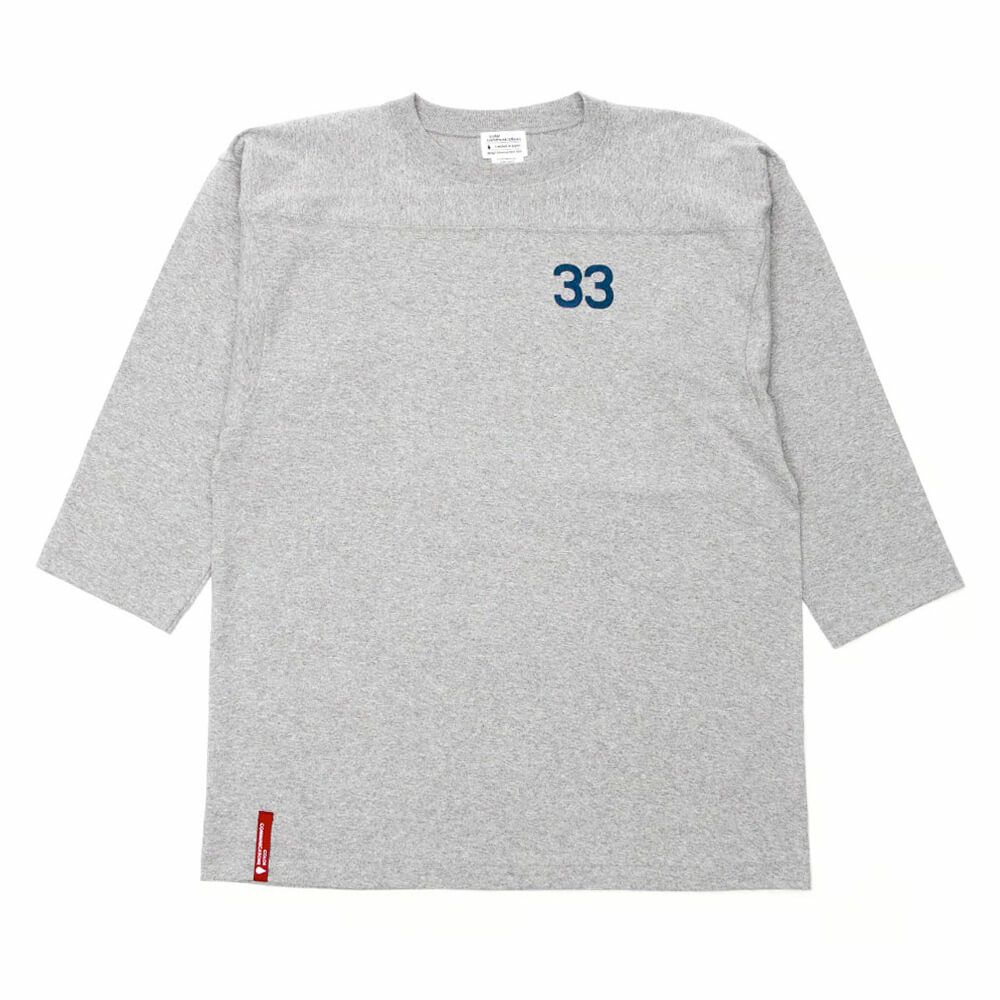 COLOR COMMUNICATIONS LONG SLEEVE カラーコミュニケーションズ 7分袖Tシャツ 33 DEPT. GREY スケートボード スケボー 