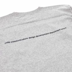 COLOR COMMUNICATIONS LONG SLEEVE カラーコミュニケーションズ 7分袖Tシャツ 33 DEPT. GREY スケートボード スケボー 2