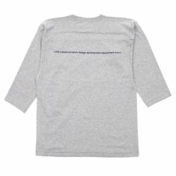 COLOR COMMUNICATIONS LONG SLEEVE カラーコミュニケーションズ 7分袖Tシャツ 33 DEPT. GREY スケートボード スケボー 3