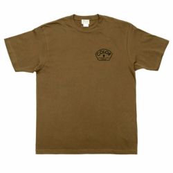 COLOR COMMUNICATIONS T-SHIRT カラーコミュニケーションズ Tシャツ DESIGN DEPT. SPOT OLIVE スケートボード スケボー 1