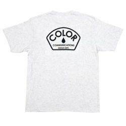 COLOR COMMUNICATIONS T-SHIRT カラーコミュニケーションズ Tシャツ DESIGN DEPT. SPOT ASH スケートボード スケボー 