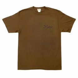 COLOR COMMUNICATIONS T-SHIRT カラーコミュニケーションズ Tシャツ EMBOSSING LABEL OLIVE スケートボード スケボー 