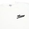 COLOR COMMUNICATIONS T-SHIRT カラーコミュニケーションズ Tシャツ EMBOSSING LABEL WHITE スケートボード スケボー 1