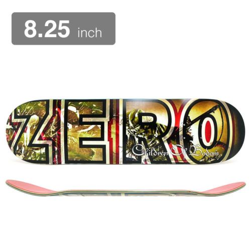 ZERO DECK ゼロ デッキ TEAM CHILDREN OF BODOM BOLD 8.25 RESIN-7 スケートボード スケボー