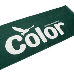 COLOR COMMUNICATIONS TOWEL カラーコミュニケーションズ タオル WAWA OWL DARK GREEN スケートボード スケボー 1