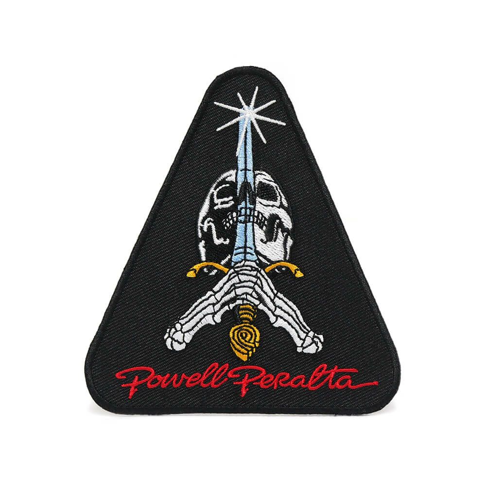 OWELL PERALTA PATCH パウエルペラルタ ワッペン SKULL & SWORD スケートボード スケボー