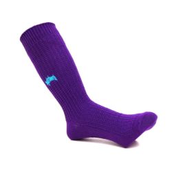 TIGHTBOOTH（TBPR）SOCKS タイトブース ソックス 靴下 COLLEGE WAFFLE PURPLE スケートボード スケボー 