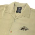 COCKROACH S/S SHIRT コックローチ 半袖シャツ コックローチンピラ KHAKI スケートボード スケボー 1