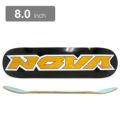 NOVA WORLD ORDER ノバワールドオーダー デッキ TEAM INVERT LOGO YELLOW STAIN 8.0 スケートボード スケボー