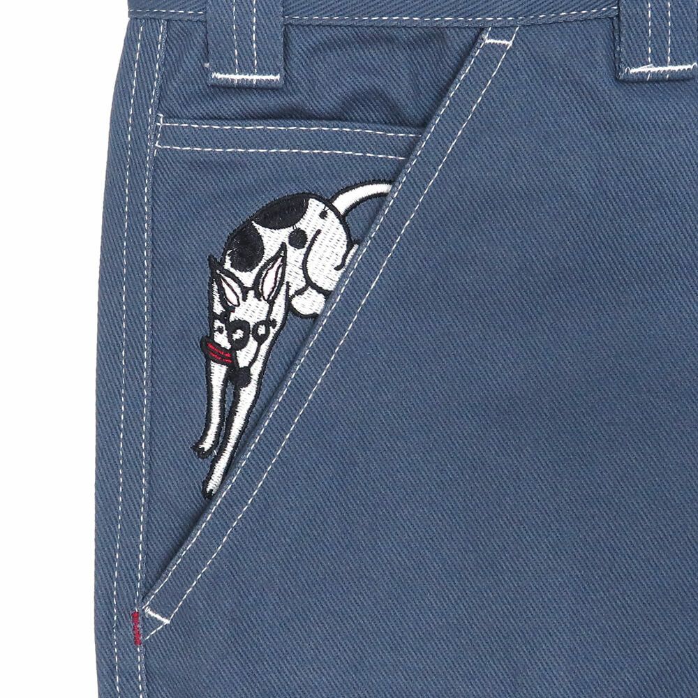 THEORIES PANTS セオリーズ パンツ ジーンズ PIANO TRAP CARPENTER CONTRAST STITCH SLATE スケートボード スケボー 9