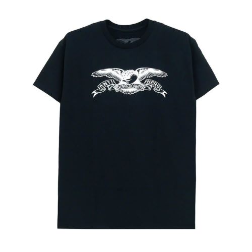 ANTIHERO T-SHIRT アンチヒーロー Tシャツ BASIC EAGLE BLACK/WHITE スケートボード スケボー 