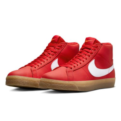 NIKE SB SHOES ナイキSB シューズ スニーカー ZOOM BLAZER MID ISO FJ1680-600 RED/WHITE/GUM スケートボード スケボー