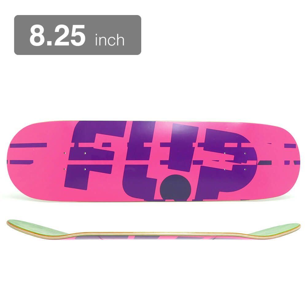 FLIP DECK フリップ デッキ TEAM GLITCH PINK 8.25 スケートボード スケボー