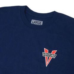 VENTURE T-SHIRT ベンチャー Tシャツ HERITAGE NAVY スケートボード スケボー 1