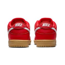 NIKE SB SHOES ナイキSB シューズ スニーカー DUNK LOW PRO ISO UNIVERSITY RED/GUM 赤/白/ガム FJ1674-600 スケートボード スケボー 02