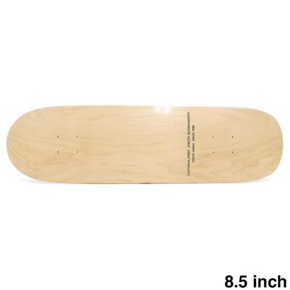 CALIFORNIA STREET DECK カリフォルニアストリート デッキ TEAM SIMPLE CLEAR 8.5 T-SHAPE ブランク スケートボード スケボー