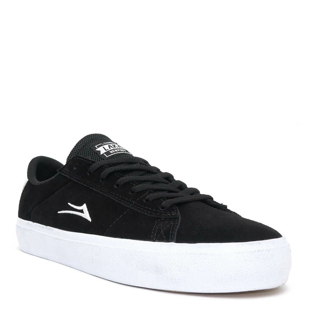 【セール】LAKAI SHOES ラカイ シューズ スニーカー NEWPORT BLACK SUEDE スケートボード スケボー