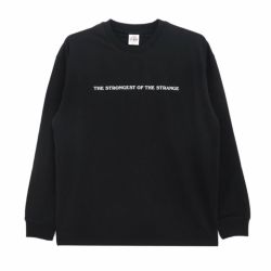 POLAR LONG SLEEVE ポーラー ロングスリーブTシャツ STRONGEST OF THE STRANGE BLACK スケートボード スケボー 1