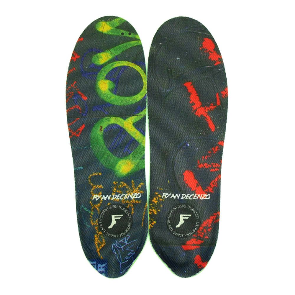 衝撃を90%以上吸収！ FOOTPRINT INSOLE フットプリント インソール KINGFOAM ELITE HIGH RYAN DECENZO スケートボード スケボー